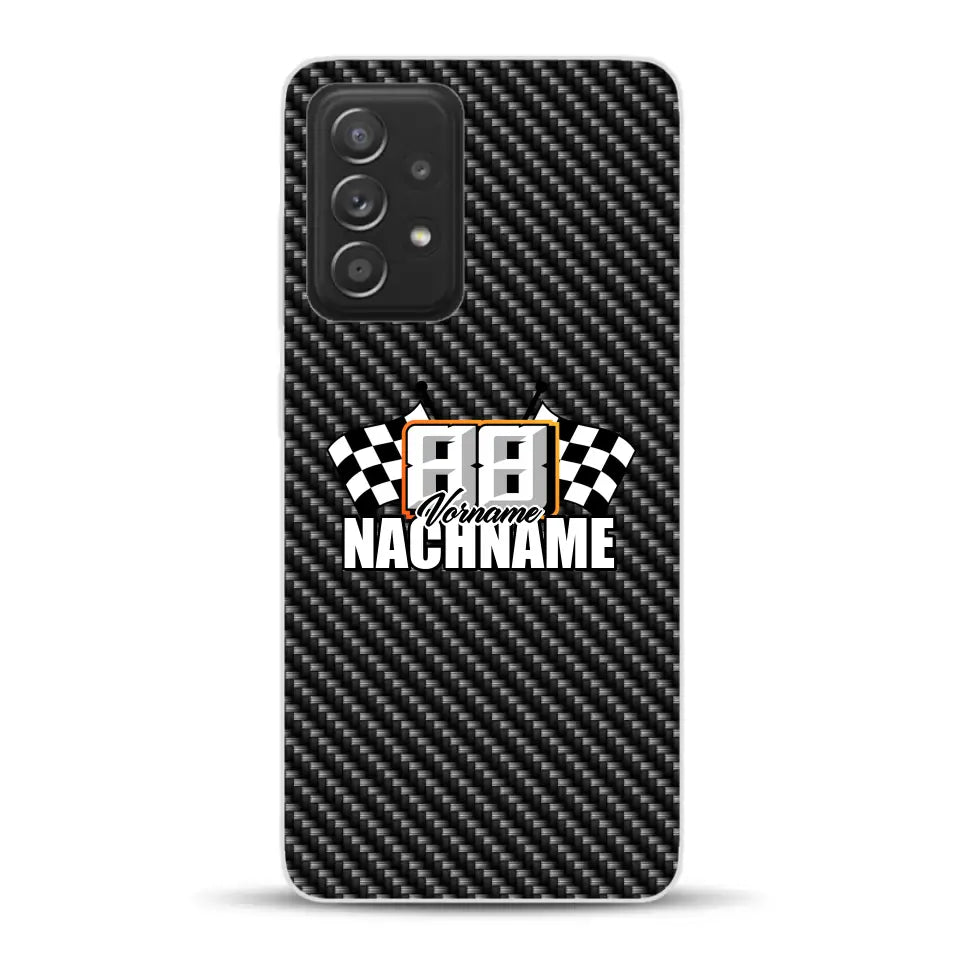 Carbon style #1 - Custom phone case for Samsung