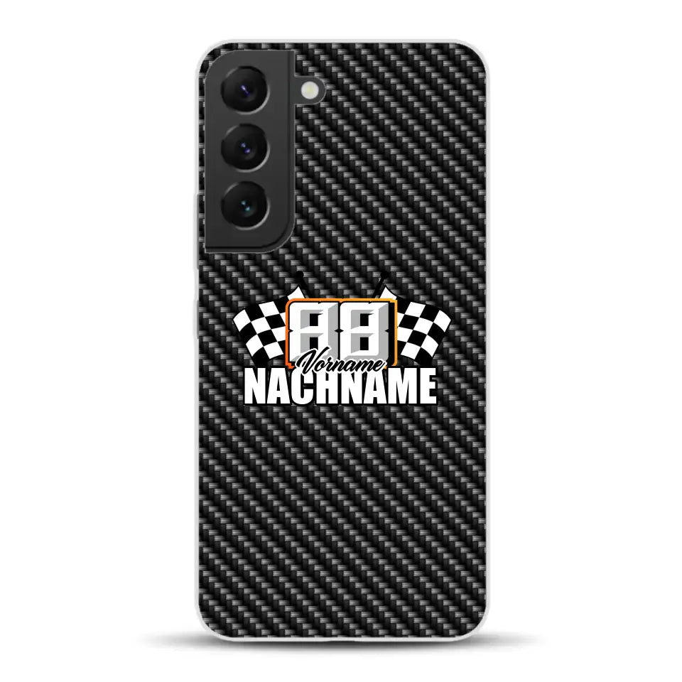 Stile carbonio #1 - Custodia per cellulare personalizzata per Samsung