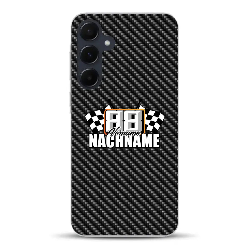 Stile carbonio #1 - Custodia per cellulare personalizzata per Samsung
