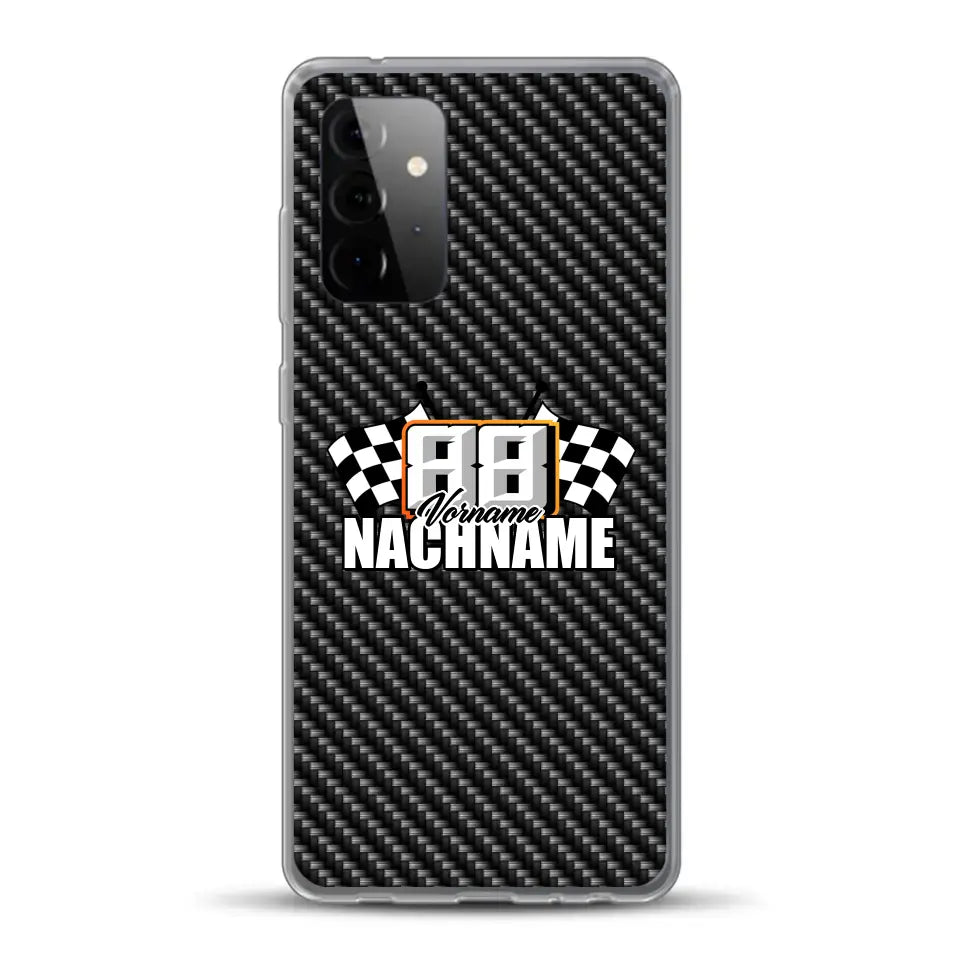 Carbon style #1 - Custom phone case for Samsung