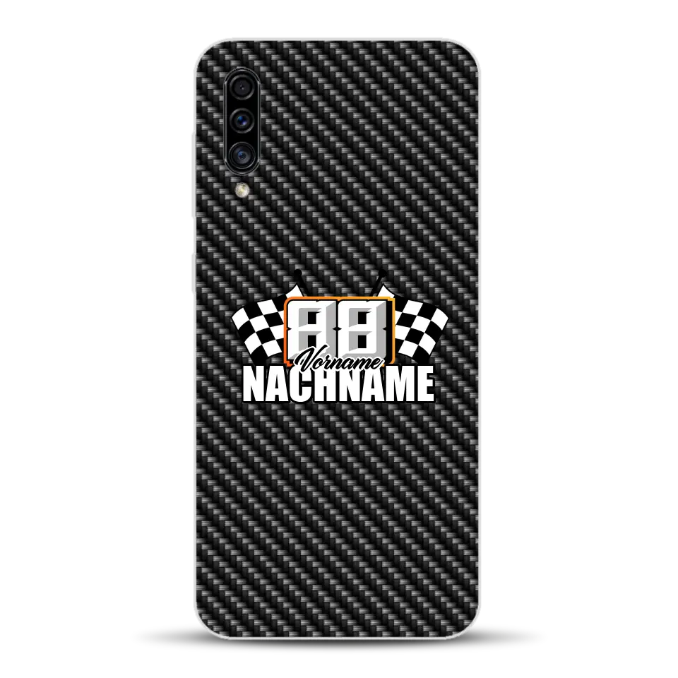 Stile carbonio #1 - Custodia per cellulare personalizzata per Samsung