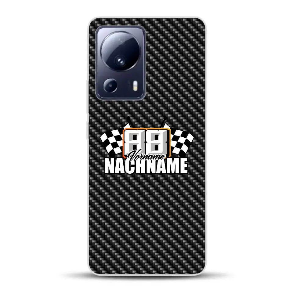 Carbon style #1 - Custom phone case for Xiaomi