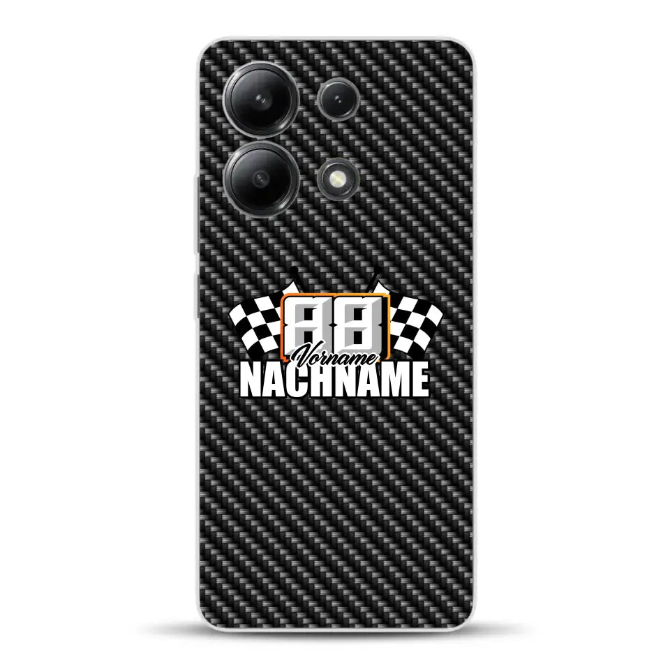 Carbon style #1 - Custom phone case for Xiaomi