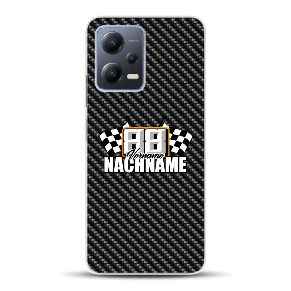 Carbon style #1 - Custom phone case for Xiaomi