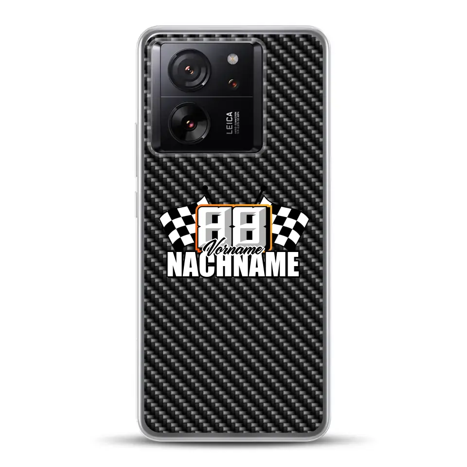 Carbon style #1 - Custom phone case for Xiaomi