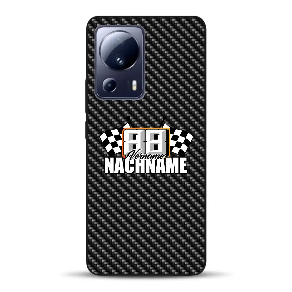 Carbon style #1 - Custom phone case for Xiaomi