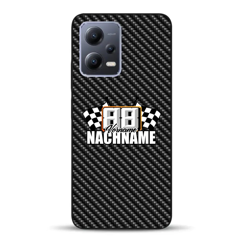 Carbon style #1 - Custom phone case for Xiaomi