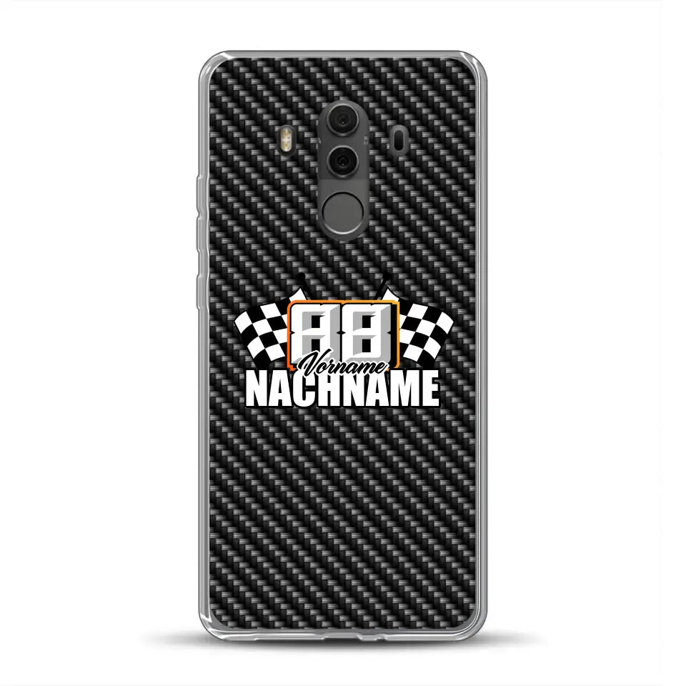 Carbon Style #1 - Individuelle Handyhülle für Huawei