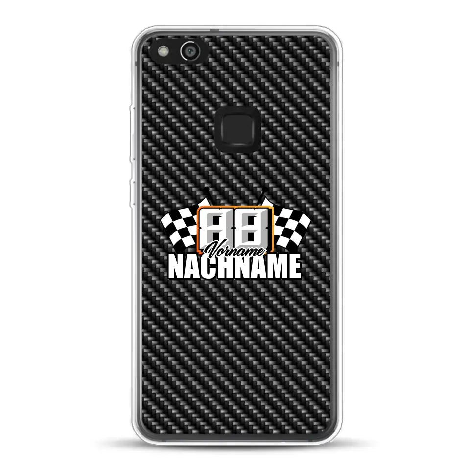 Carbon Style #1 - Individuelle Handyhülle für Huawei