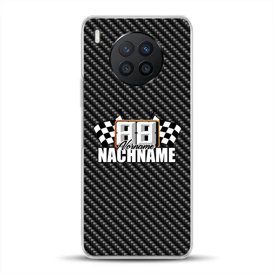 Carbon Style #1 - Individuelle Handyhülle für Huawei