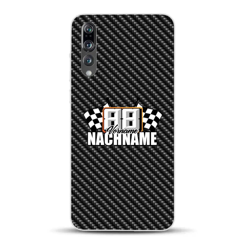 Carbon Style #1 - Individuelle Handyhülle für Huawei