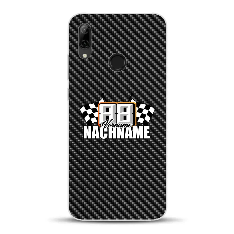 Carbon Style #1 - Individuelle Handyhülle für Huawei