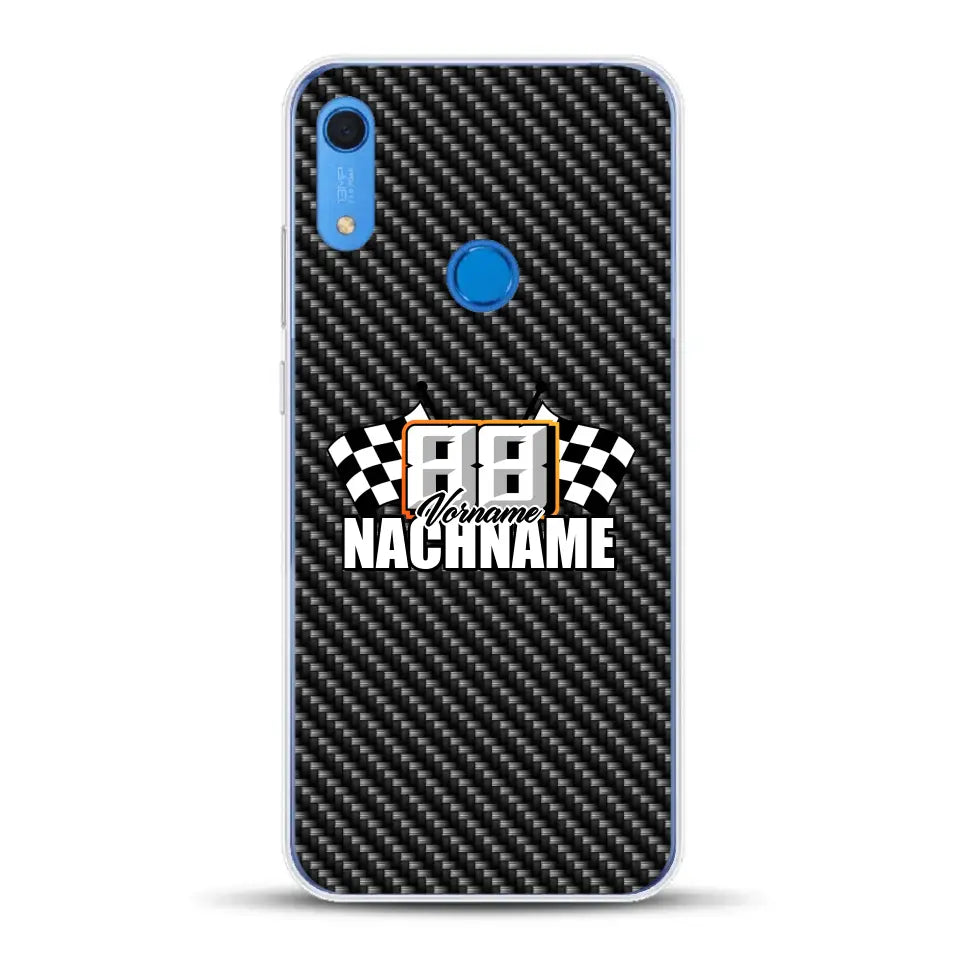 Carbon Style #1 - Individuelle Handyhülle für Huawei