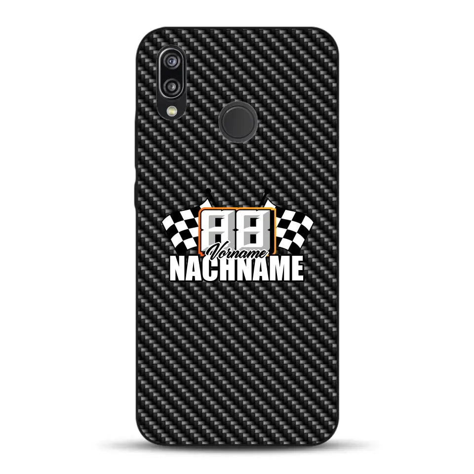 Carbon Style #1 - Individuelle Handyhülle für Huawei