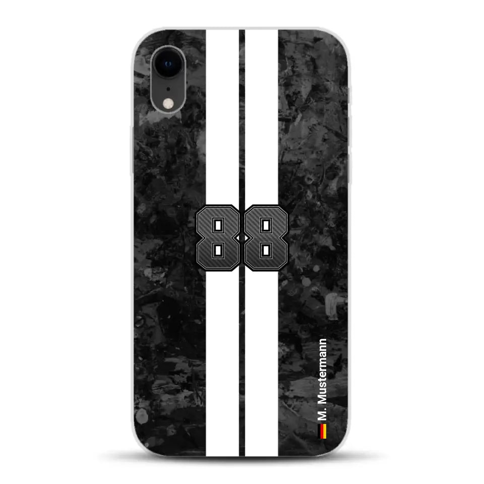 Carbon style #2 - Personnalisé coque pour iPhone