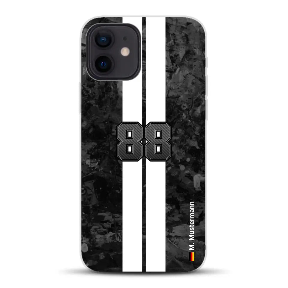 Carbon style #2 - Personnalisé coque pour iPhone