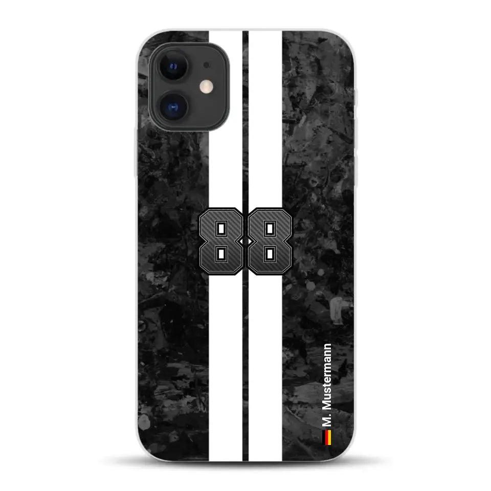 Carbon style #2 - Custom phone case for iPhone