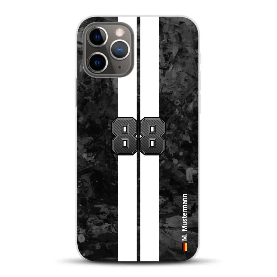 Carbon Style #2 - Individuelle Handyhülle für iPhone