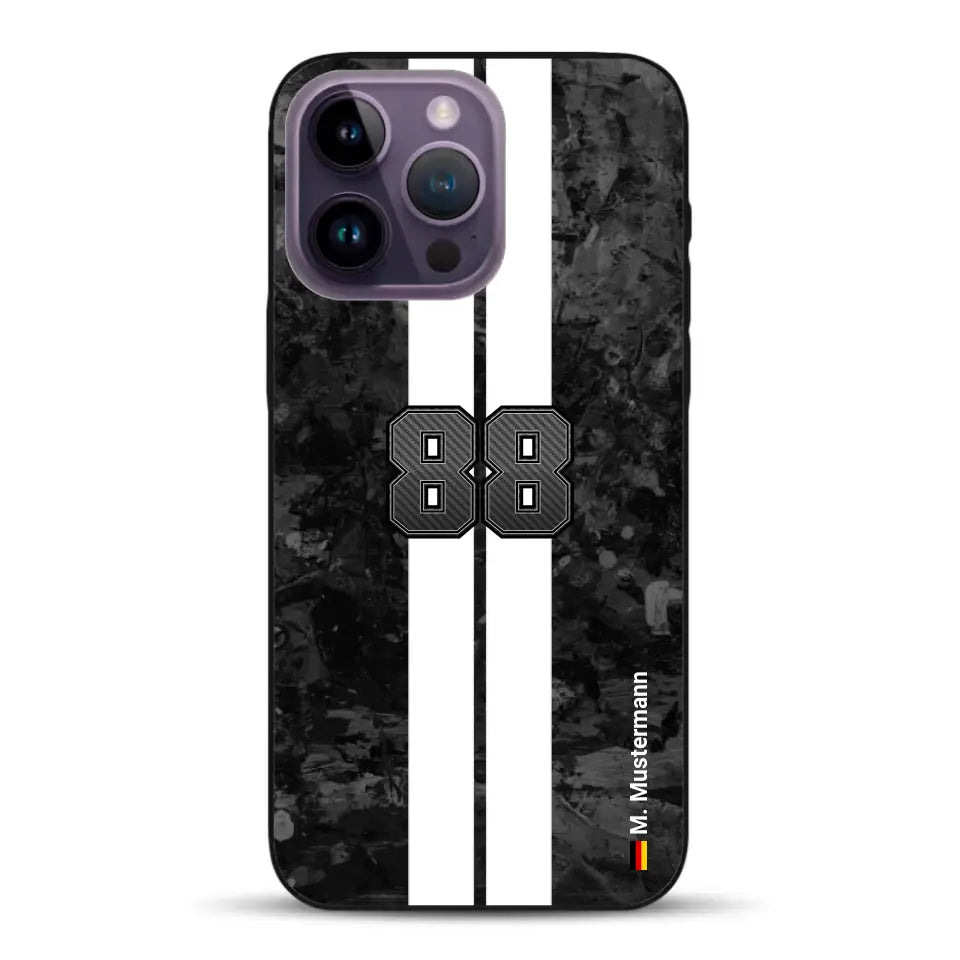 Carbon style #2 - Personnalisé coque pour iPhone