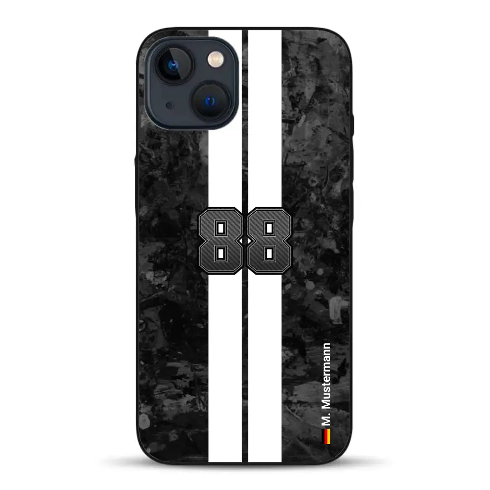 Carbon style #2 - Personnalisé coque pour iPhone