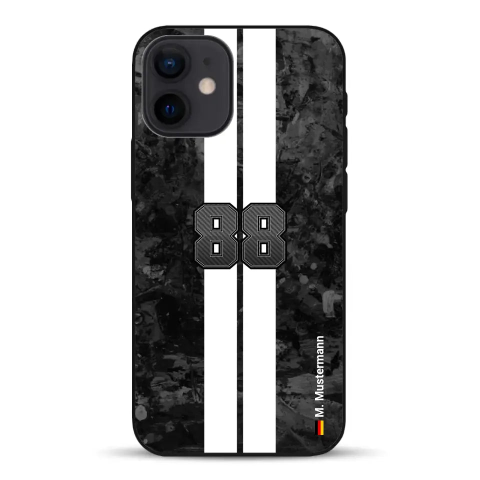 Carbon style #2 - Personnalisé coque pour iPhone