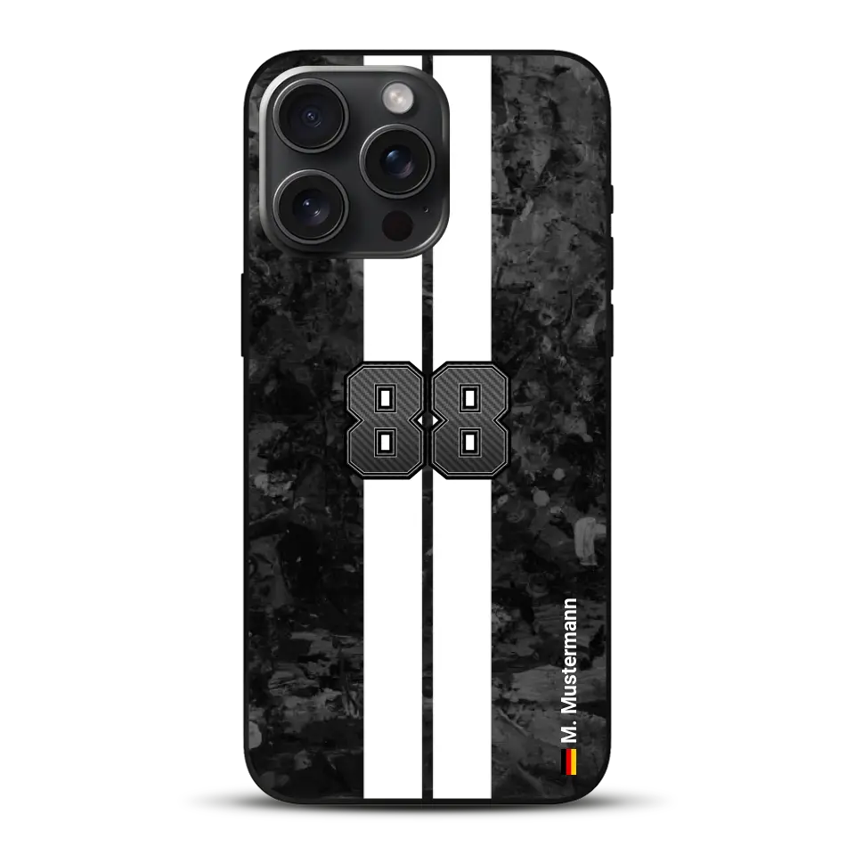 Carbon style #2 - Personnalisé coque pour iPhone