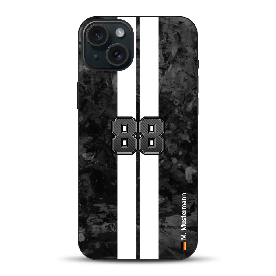 Carbon style #2 - Personnalisé coque pour iPhone