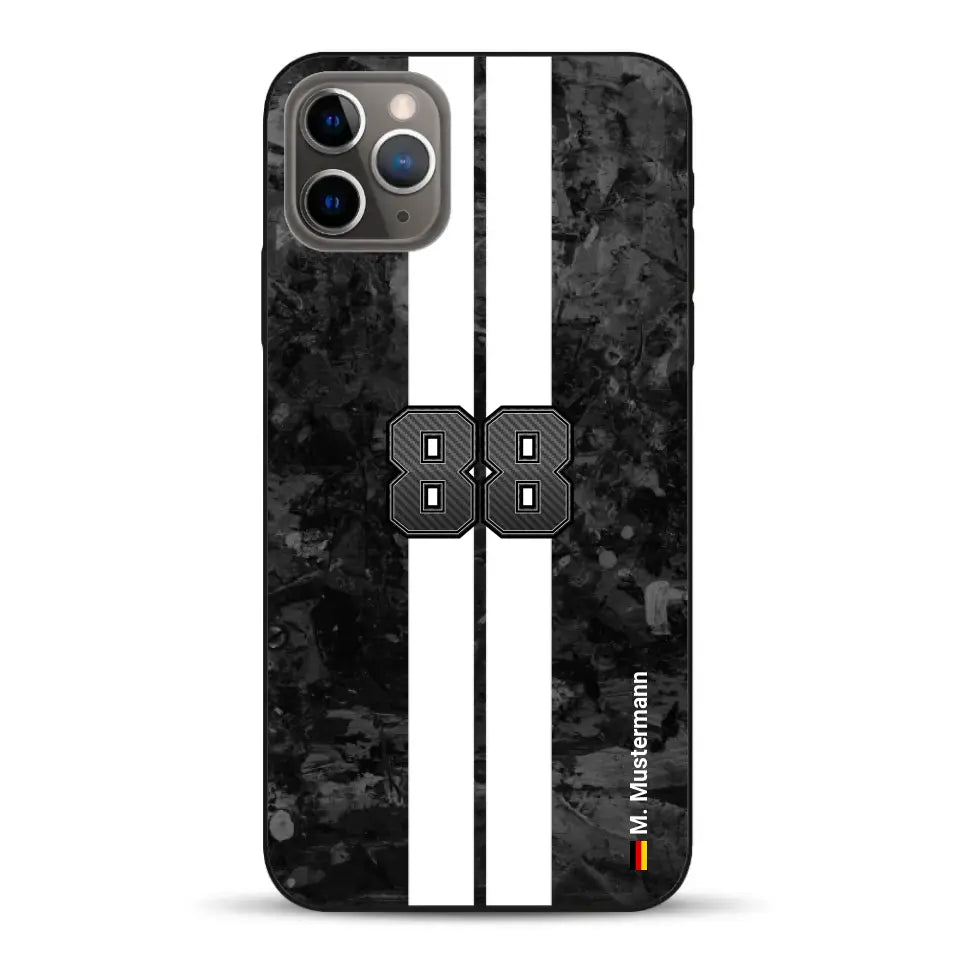 Carbon style #2 - Personnalisé coque pour iPhone
