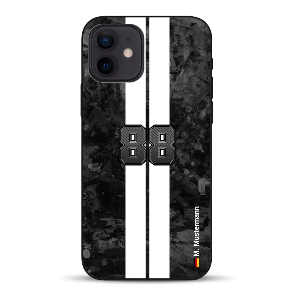 Carbon style #2 - Personnalisé coque pour iPhone