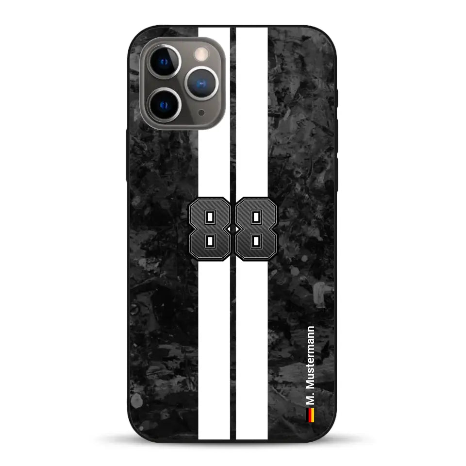 Carbon style #2 - Personnalisé coque pour iPhone