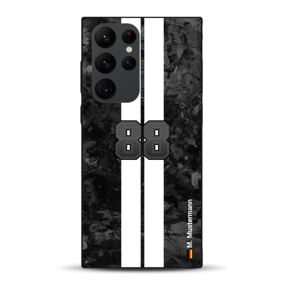 Carbon Style #2 - Individuelle Handyhülle für Samsung