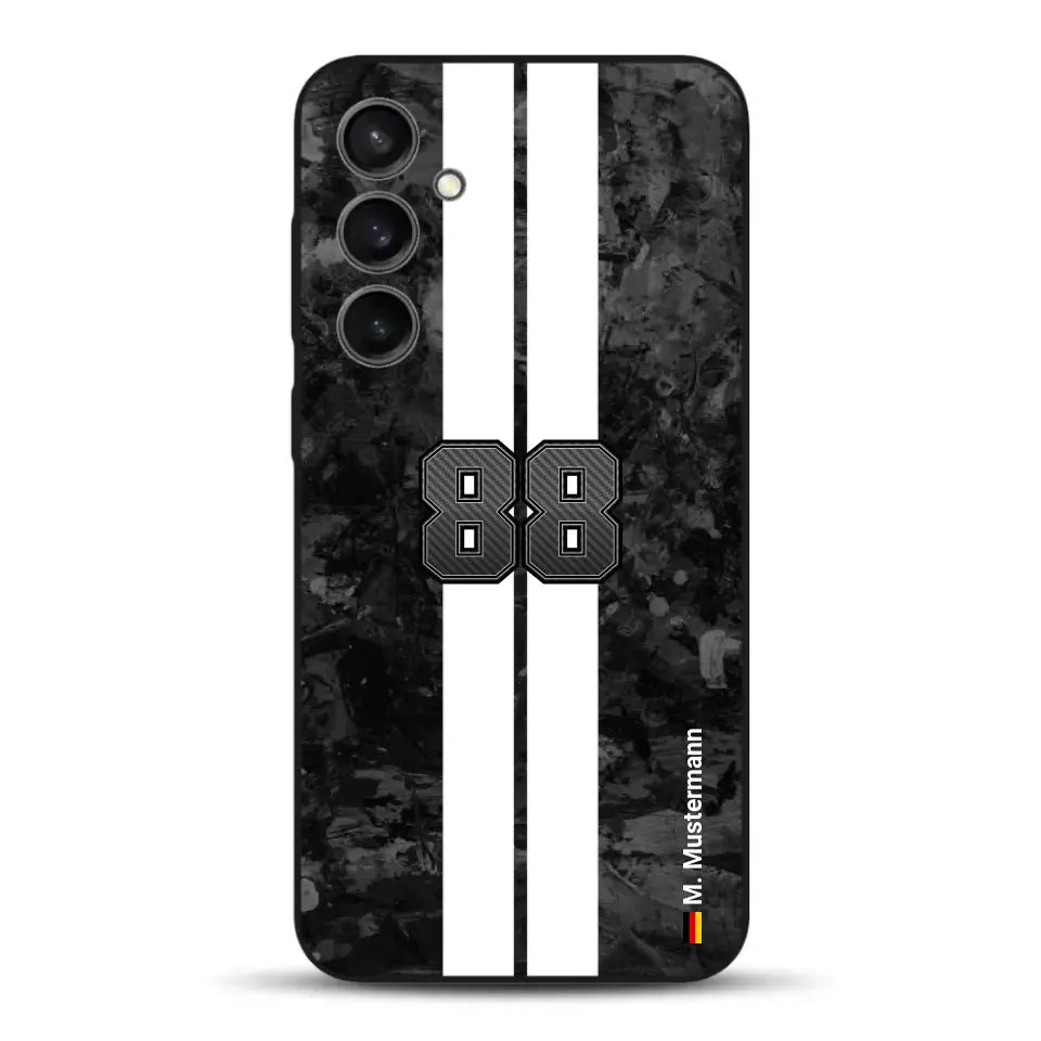 Carbon Style #2 - Individuelle Handyhülle für Samsung