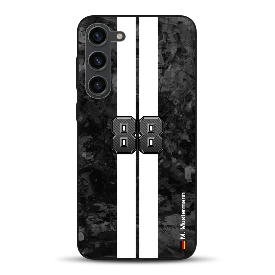 Carbon style #2 - Custom phone case for Samsung