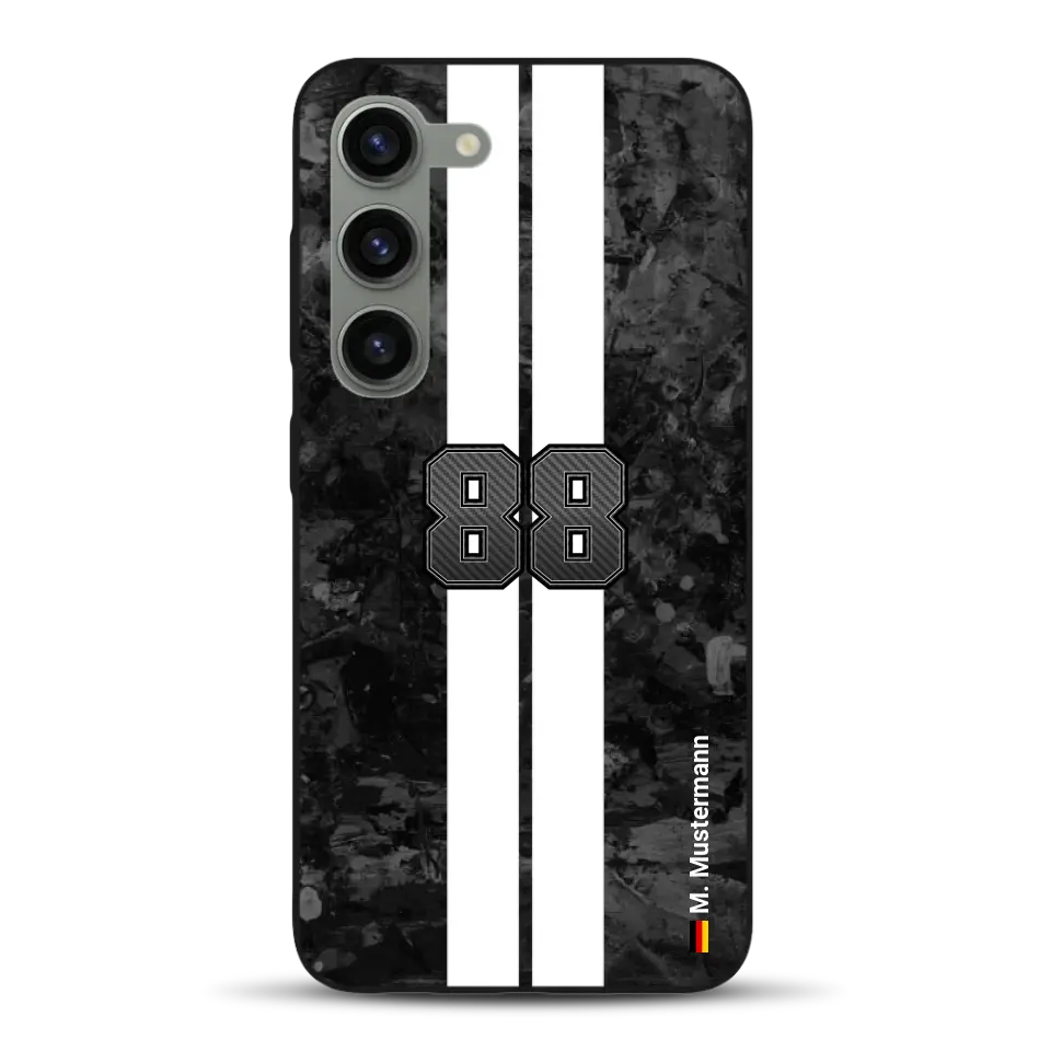 Carbon style #2 - Custom phone case for Samsung