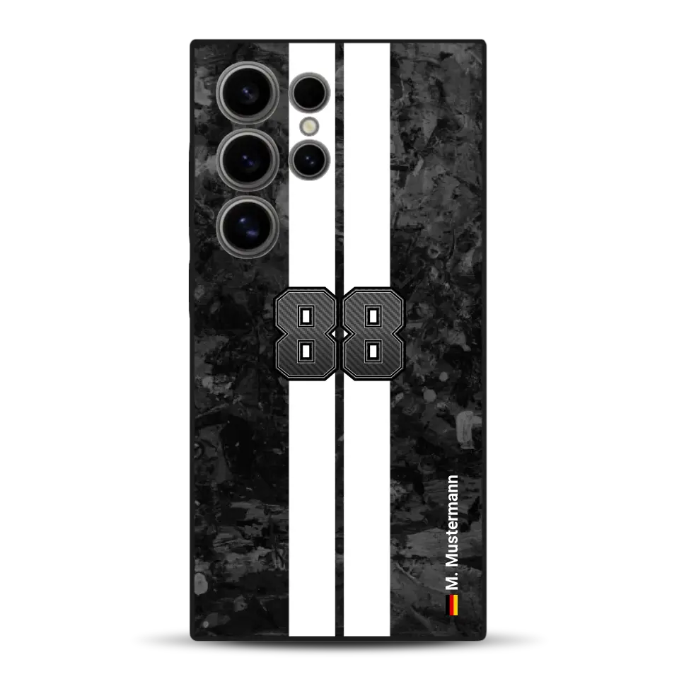 Carbon Style #2 - Individuelle Handyhülle für Samsung