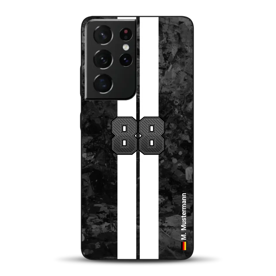 Carbon style #2 - Custom phone case for Samsung