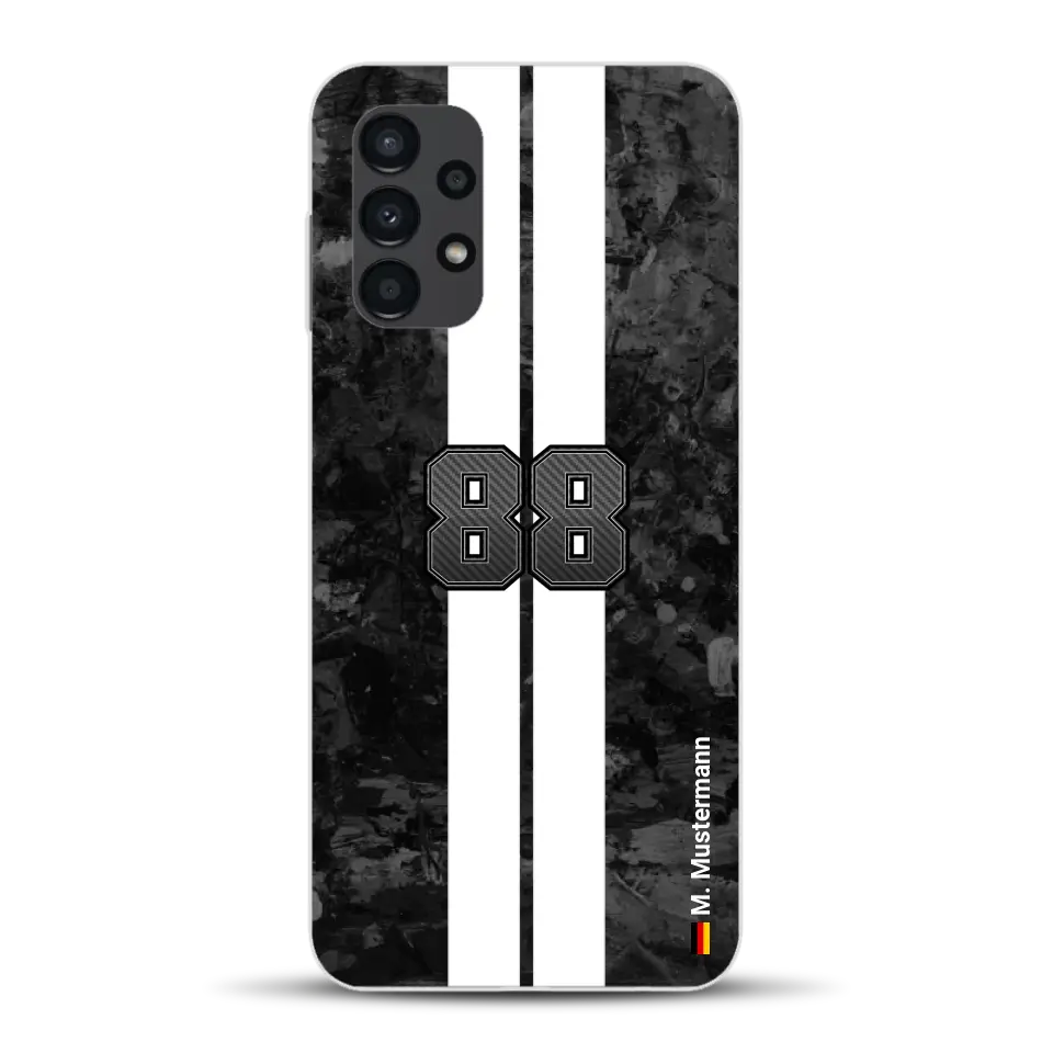 Stile carbonio #2 - Custodia per cellulare personalizzata per Samsung