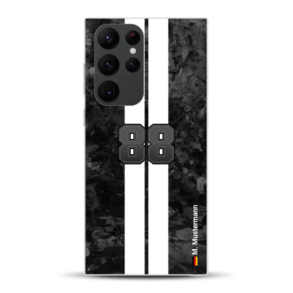 Carbon style #2 - Custom phone case for Samsung