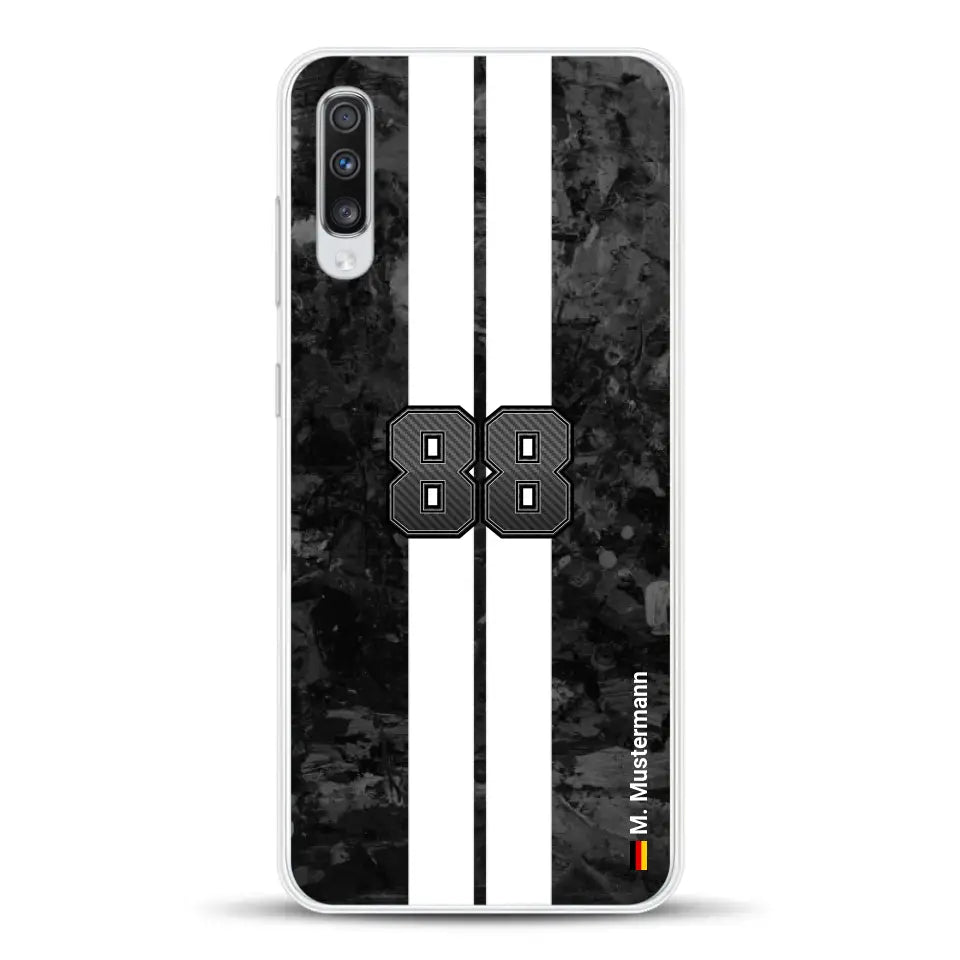 Carbon style #2 - Custom phone case for Samsung
