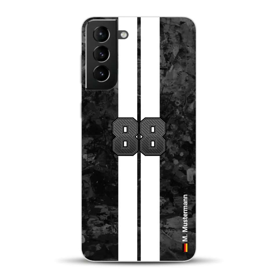 Carbon style #2 - Custom phone case for Samsung