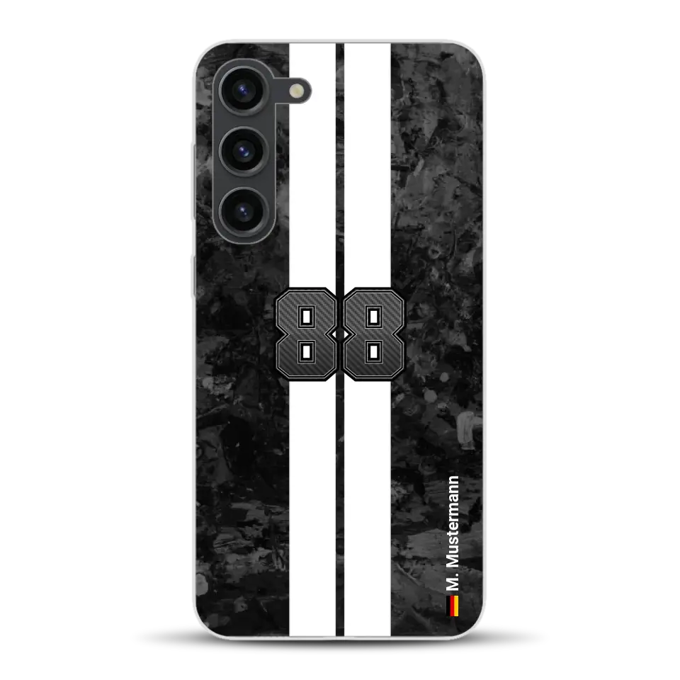 Carbon style #2 - Custom phone case for Samsung
