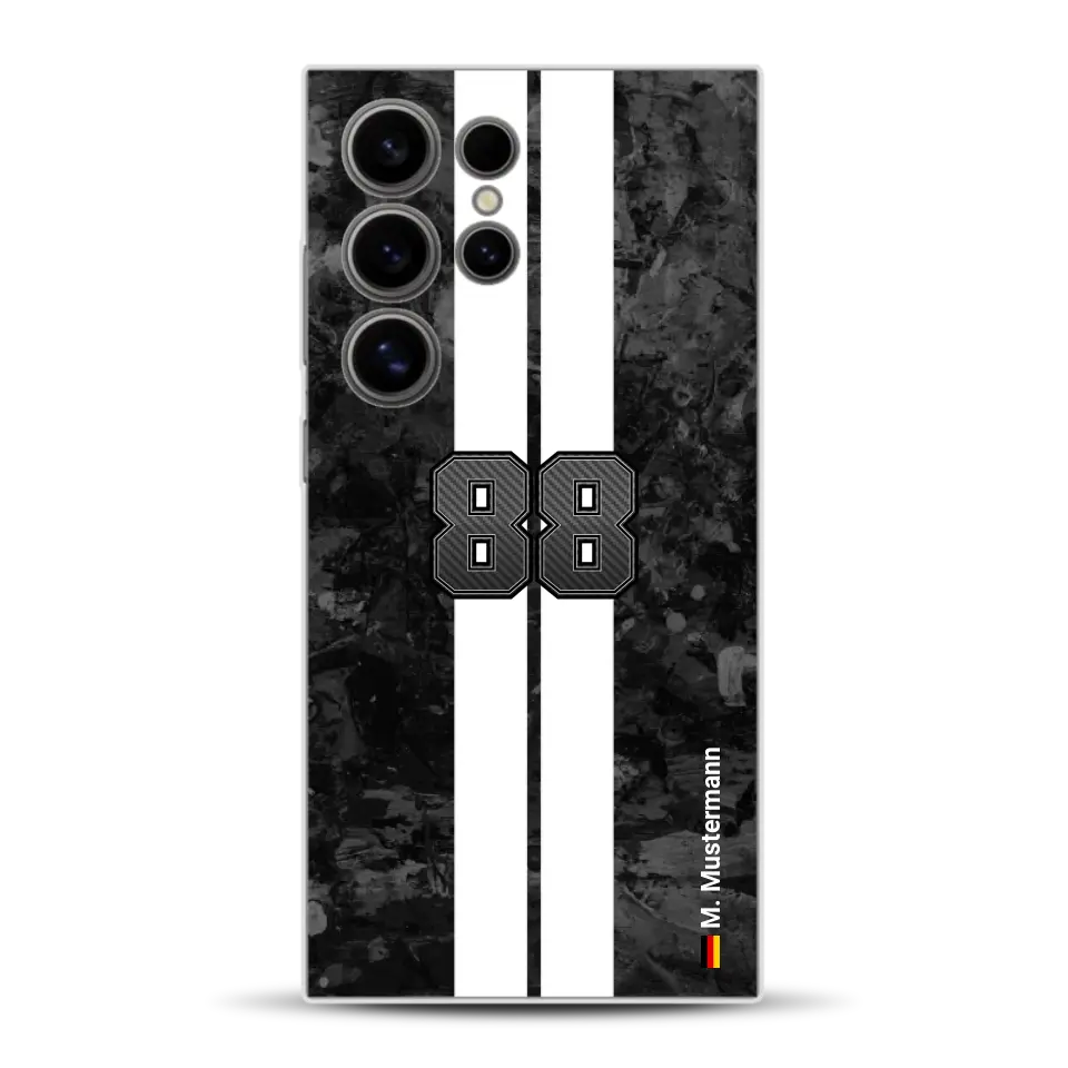 Carbon style #2 - Custom phone case for Samsung