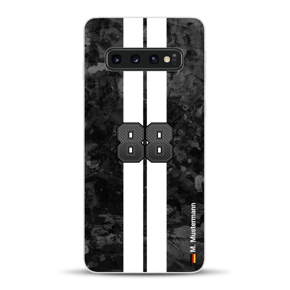 Carbon style #2 - Custom phone case for Samsung