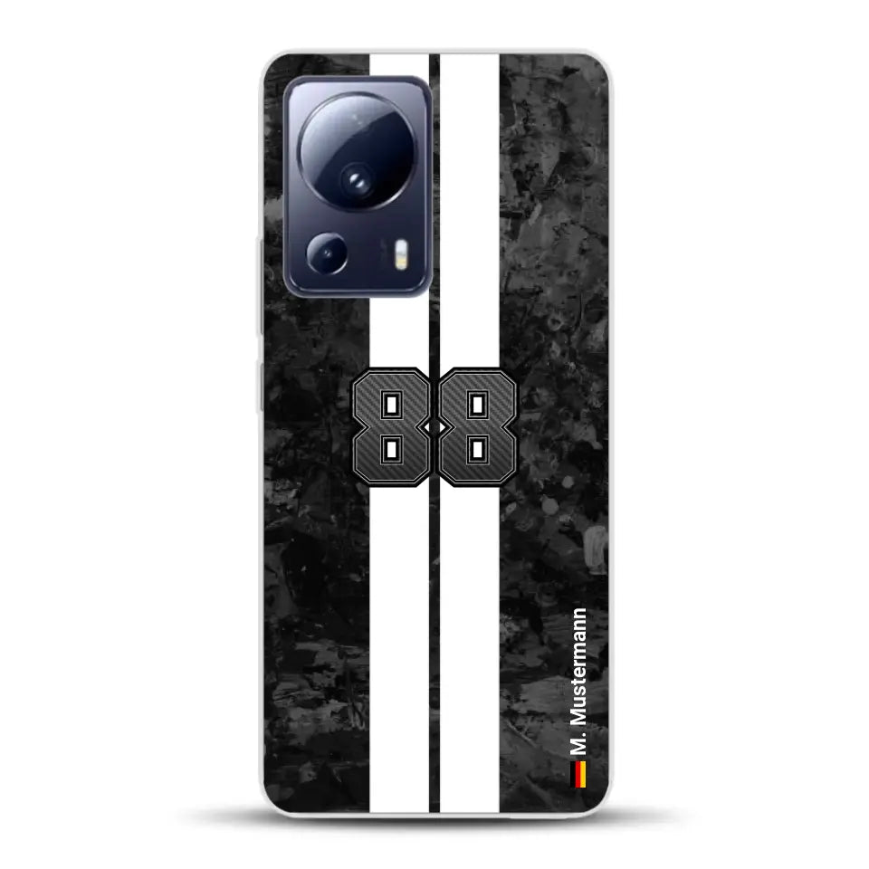 Stile carbonio #2 - Custodia per cellulare personalizzata per Xiaomi