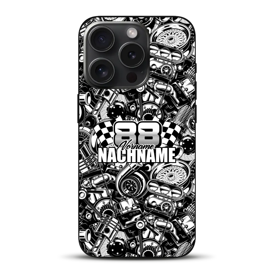 Car Parts - Custodia per cellulare personalizzata per iPhone