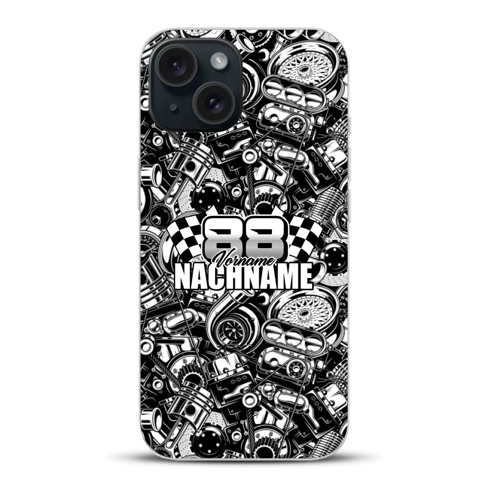 Car Parts - Custodia per cellulare personalizzata per iPhone