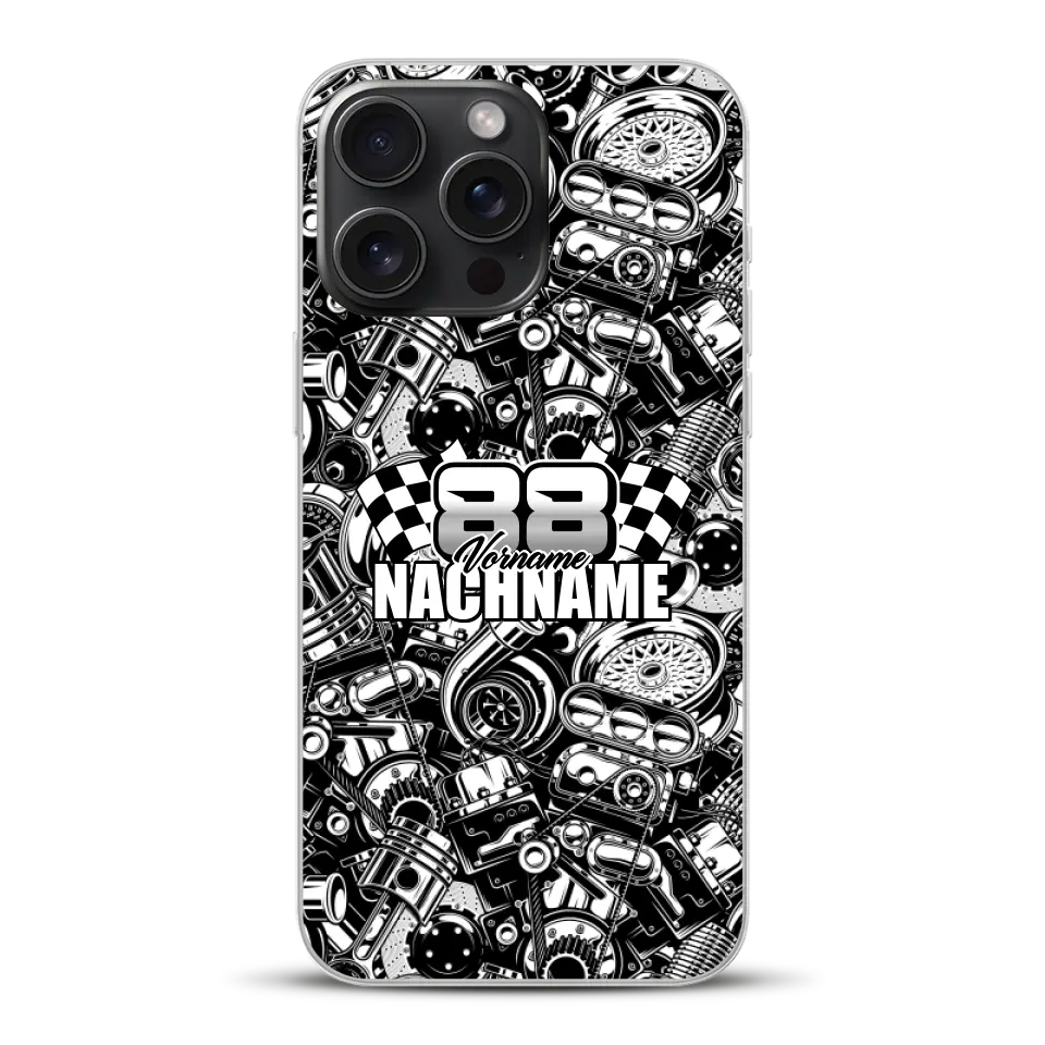 Car Parts - Custodia per cellulare personalizzata per iPhone