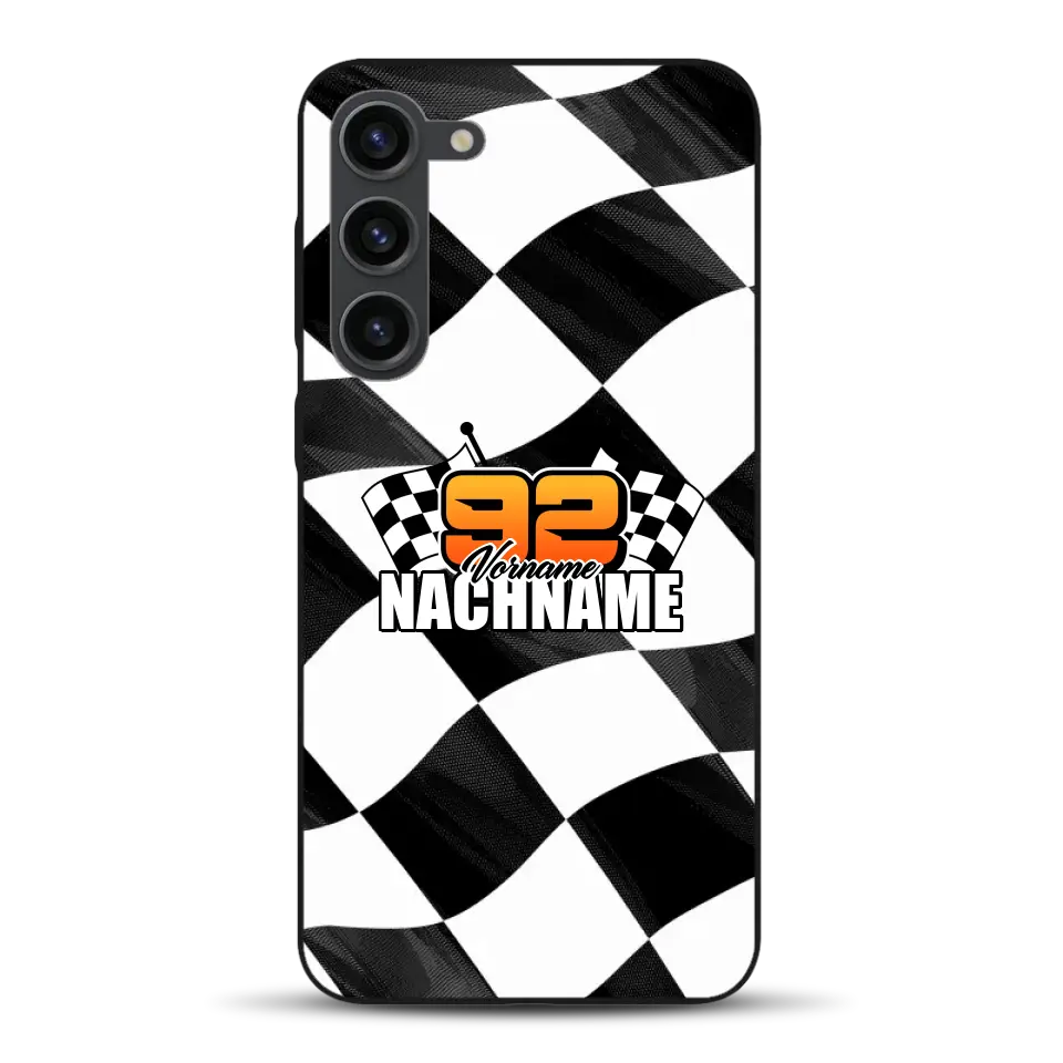 Checkered #1 - Individuelle Handyhülle für Samsung