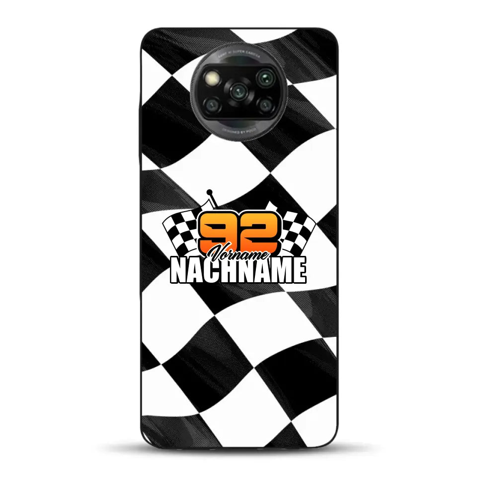 Checkered #1 - Custodia per cellulare personalizzata per Xiaomi