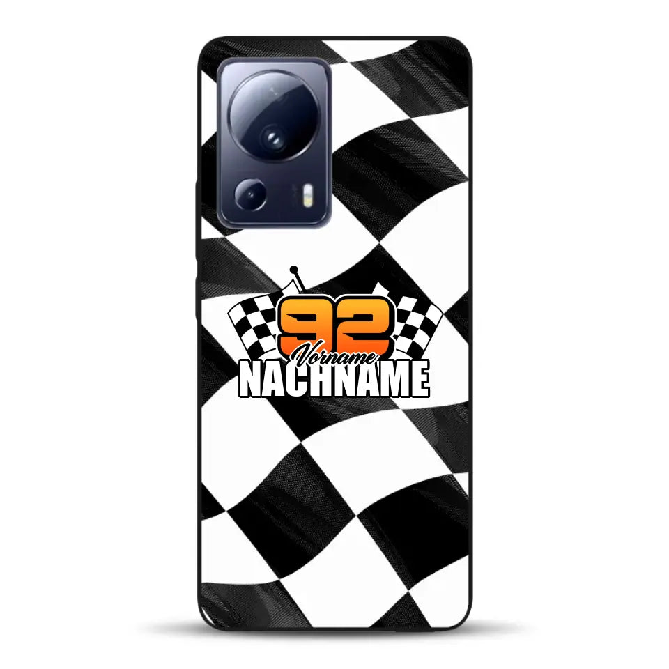 Checkered #1 - Custodia per cellulare personalizzata per Xiaomi